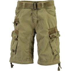 Geographical Norway Spodenki Męskie Marki Panoramique Xxl Zielony. Zielone spodenki i szorty męskie marki Geographical Norway, xxl, bez wzorów, krótkie. Za 189,00 zł.