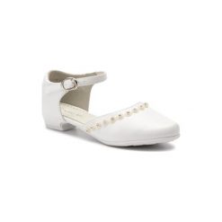 NELLI BLU CME0502-19. Białe półbuty dziewczęce Nelli Blu, bez zapięcia. Za 69,99 zł.