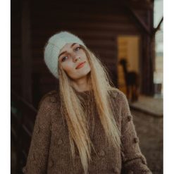 Opaska Lizzy. Opaski damskie Pakamera, bez wzorów, z jedwabiu. Za 180,00 zł.