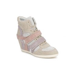 Buty Ash BIXI. Różowe trampki i tenisówki damskie Ash, bez wzorów, bez zapięcia. Za 439,50 zł.