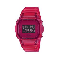 Zegarek G-SHOCK - DW-5600SB-4ER Red/Red. Czerwone zegarki damskie G-Shock. W wyprzedaży za 389,00 zł.