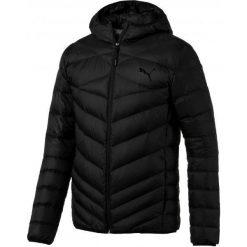 Puma Pwrwarm Packlite 600 Dwn Aop Black M. Czarne kurtki sportowe męskie Puma, na zimę, m, bez wzorów, z puchu, bez kaptura. W wyprzedaży za 409,00 zł.