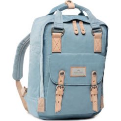 Plecak DOUGHNUT - D010-0058-F Light Blue 0058. Niebieskie torby męskie skórzane Doughnut, bez wzorów, z materiału. Za 349,00 zł.