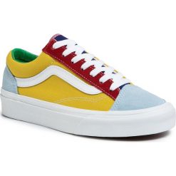 Tenisówki VANS - Style 36 VN0A3DZ3WNY1 (Sunshine) Multi/Tr White. Żółte trampki i tenisówki damskie Vans, bez wzorów, ze skóry, bez zapięcia. Za 339,00 zł.
