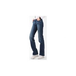 Jeansy bootcut Wrangler Jeansy Sara W212ZB28S. Niebieskie jeansy damskie Wrangler, s. Za 244,24 zł.