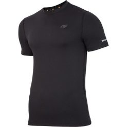 4F Men's T-shirt H4Z17-TSMF001BLACK. Czarne t-shirty męskie 4f, s, bez wzorów, z poliesteru, bez kołnierzyka. W wyprzedaży za 59,99 zł.