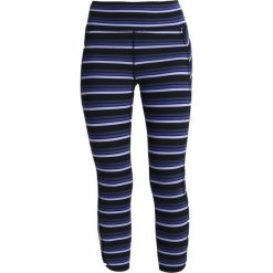 Legginsy: Free People STRIPED INFINITY LEGGING Legginsy black