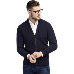 Sweter OSCAR SWGR000232. Pomarańczowe swetry męskie Giacomo Conti, na zimę, m, bez wzorów, z bawełny, bez kołnierzyka, bez kaptura. Za 299,00 zł.