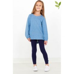 Legginsy dziewczęce: Legginsy "Alba" w kolorze granatowym