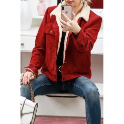 Kurtka damska RADIA RED. Czerwone kurtki damskie Kurtka damska RADIA RED, s, bez wzorów. W wyprzedaży za 109,00 zł.