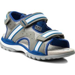 Sandały GEOX - J Borealis B. B J820RB 01050 C0069 D Grey/Royal. Szare sandały męskie skórzane Geox. Za 309,00 zł.
