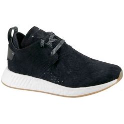 Adidas Nmd_C2 by3011 42 Czarne. Czarne buty sportowe męskie marki Adidas, z nubiku, bez zapięcia, Adidas NMD. W wyprzedaży za 419,99 zł.