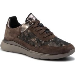 Sneakersy GEOX - D Hiver A D94FHA 0MA22 C6004 Chestnut. Pomarańczowe półbuty damskie Geox, z zamszu. W wyprzedaży za 319,00 zł.