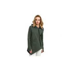 Bluzy Moe M390 Bluza militarno. Zielone bluzy damskie Moe, s, bez wzorów, bez rękawów, bez kaptura. Za 135,00 zł.