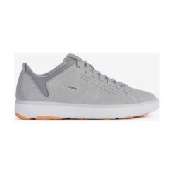Geox Nebula Y Tenisówki Szary. Szare trampki i tenisówki damskie Geox, bez wzorów, ze skóry, bez zapięcia. Za 600,95 zł.