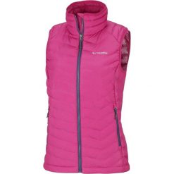 COLUMBIA Kamizelka damska Powder Lite Vest Cactus Pink M. Różowe kamizelki damskie Columbia, m, bez wzorów, z włókna, eleganckie, bez kaptura. Za 289,00 zł.