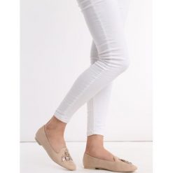 Beżowe Lordsy Colias. Brązowe lordsy damskie marki vices, z materiału. Za 59,99 zł.