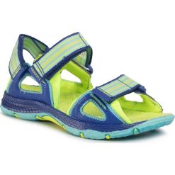 Sandały MERRELL - M-Hydro Blaze MK160864 Turq/Blue. Zielone sandały chłopięce Merrell, ze skóry ekologicznej, bez zapięcia. W wyprzedaży za 109,00 zł.