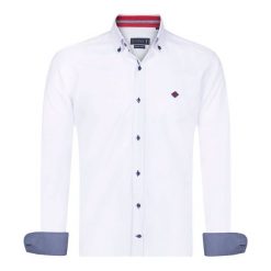 Sir Raymond Tailor Koszula Męska Quite Xl Biała. Białe koszule męskie Sir Raymond Tailor, xl, bez wzorów, bez kołnierzyka, bez rękawów. Za 149,00 zł.