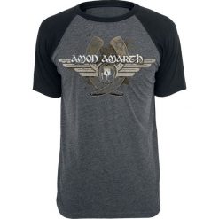 T-shirty męskie: Amon Amarth Horns T-Shirt ciemnoszary/czarny
