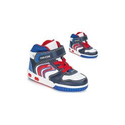 Buty Dziecko Geox JR GREGG. Niebieskie trampki chłopięce Geox. Za 289,00 zł.