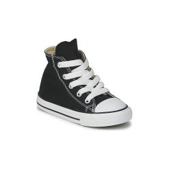 Buty Dziecko Converse CHUCK TAYLOR ALL STAR CORE HI. Czarne trampki dziewczęce marki Converse, bez wzorów, retro, bez zapięcia. Za 199,00 zł.