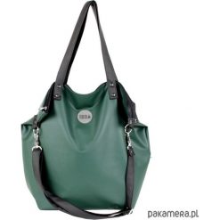 Torba Worek waterproof Butelkowa Zieleń. Żółte torebki klasyczne damskie Pakamera, bez wzorów, ze skóry, na ramię, bez dodatków. Za 169,00 zł.