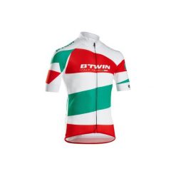 Koszulka krótki rękaw na rower szosowy ROADCYCLING 900 ITALY męska. Białe koszulki sportowe męskie TRIBAN, xl, rowerowe. W wyprzedaży za 119,99 zł.