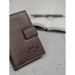 Portfel męski skórzany Always Wild D1072L-CCF brąz - Brązowy. Pomarańczowe portfele męskie ALWAYS WILD, bez wzorów. Za 34,99 zł.