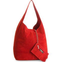 Torebka CREOLE - K10408 Czerwony. Czerwone torebki klasyczne damskie Creole, bez wzorów, ze skóry, klasyczne, bez dodatków. Za 159,00 zł.