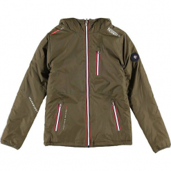 Kurtka przejściowa "Alias" w kolorze khaki. Brązowe kurtki chłopięce Geographical Norway Kids & Women. W wyprzedaży za 226,95 zł.