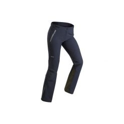 Spodnie turystyczne zimowe SH900 warm damskie. Niebieskie spodnie damskie QUECHUA, xl, z elastanu. Za 199,99 zł.