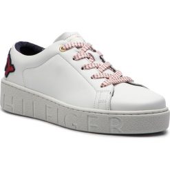 Sneakersy TOMMY HILFIGER - Tommy Fashion Sneaker FW0FW03689 White 100. Półbuty damskie TOMMY HILFIGER. W wyprzedaży za 329,00 zł.