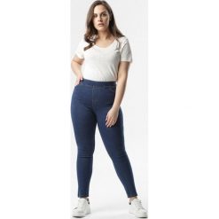 Niebieskie Spodnie Jegginsy Sweet Show. Niebieskie jeansy damskie Born2be, xl. Za 69,99 zł.