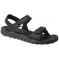 Columbia Buxton 2 Strap Black Charcoal 43. Szare sandały męskie Columbia, z gumy, z paskami. W wyprzedaży za 229,00 zł.