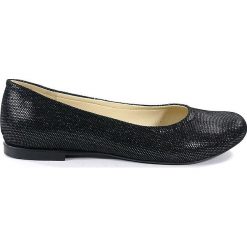 BALERINY DAMSKIE GRE 686 CZAR. Baleriny damskie Gregors, bez wzorów, ze skóry, bez obcasa. Za 149,00 zł.