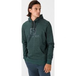 Salomon Bluza Zielony. Zielone bluzy męskie Salomon, s, z haftami, z bawełny, bez kołnierzyka, bez rękawów, bez kaptura. Za 309,95 zł.