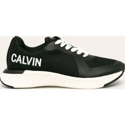Calvin Klein Jeans - Buty. Czarne buty sportowe damskie Calvin Klein Jeans, bez wzorów, z jeansu, sportowe. Za 559,90 zł.