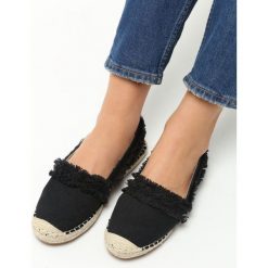 Espadryle damskie: Czarne Espadryle Free Time