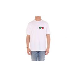 T-shirty z krótkim rękawem Society SOS18CT003. Białe t-shirty męskie Society, xl, bez wzorów, bez kołnierzyka, krótkie. Za 223,96 zł.