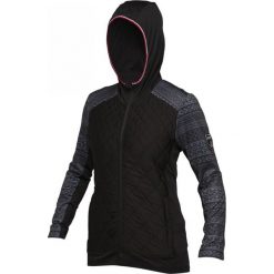 Swix damska bluza z kapturem Myrene, czarna, L. Czarne bluzy sportowe damskie Swix, l, z polaru, na fitness i siłownię. W wyprzedaży za 369,00 zł.