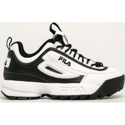Fila - Buty Disruptor Cb Low. Czarne buty sportowe damskie Fila, bez wzorów, ze skóry ekologicznej, sportowe. W wyprzedaży za 299,90 zł.