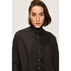 Answear - Koszula. Czarne bluzki damskie ANSWEAR, s, z elastanu, casualowe. Za 119,90 zł.