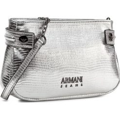 Torebka ARMANI JEANS - 922298 7A814 00017 Argento. Szare listonoszki damskie marki Armani Jeans, z jeansu. W wyprzedaży za 419,00 zł.