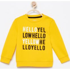 Żółta bluza - Żółty. Żółte bluzy niemowlęce marki Reserved. Za 39,99 zł.