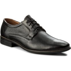 Półbuty SERGIO BARDI - Caorle SS127327418TM 101. Czarne buty wizytowe męskie marki Sergio Bardi, ze skóry. W wyprzedaży za 179,00 zł.