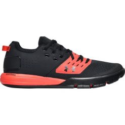 BUTY UNDER ARMOUR UA CHARGED ULTIMATE 3.0-BLK. Czerwone buty sportowe męskie Under Armour, z syntetyku, bez zapięcia, na fitness i siłownię. Za 299,99 zł.