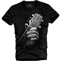 T-shirt męski UNDERWORLD Guitar head. Szare t-shirty męskie Underworld, xl, bez wzorów, z bawełny, bez kołnierzyka. Za 69,99 zł.