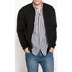 Bluza na suwak z kołnierzem typu teddy. Brązowe bluzy męskie rozpinane marki La Redoute Collections, l, z bawełny. Za 141,08 zł.