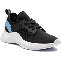 Sneakersy CALVIN KLEIN - Urbi E4485 Black/Dusty Blue. Czarne półbuty damskie Calvin Klein, na co dzień, bez wzorów, ze skóry ekologicznej, bez obcasa, na płaskiej podeszwie, bez zapięcia. W wyprzedaży za 379,00 zł.